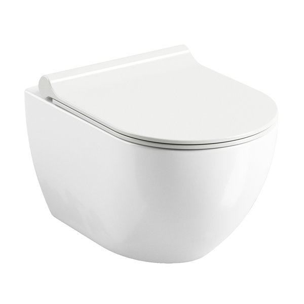 Miska ceramiczna WC Uni Chrome RimOff